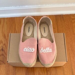 Soludos Pink Espadrilles